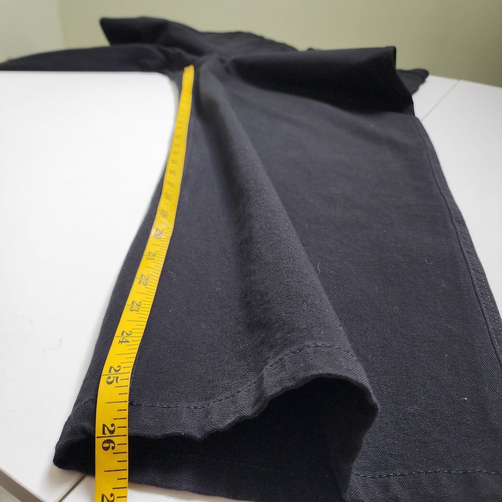 MM LaFleur Womens The Bari Barrel-Leg Jean Size 14 Black Eco Better Than Denim‎ - Picture 11 of 13